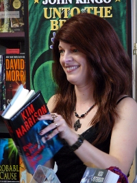 Kim reading